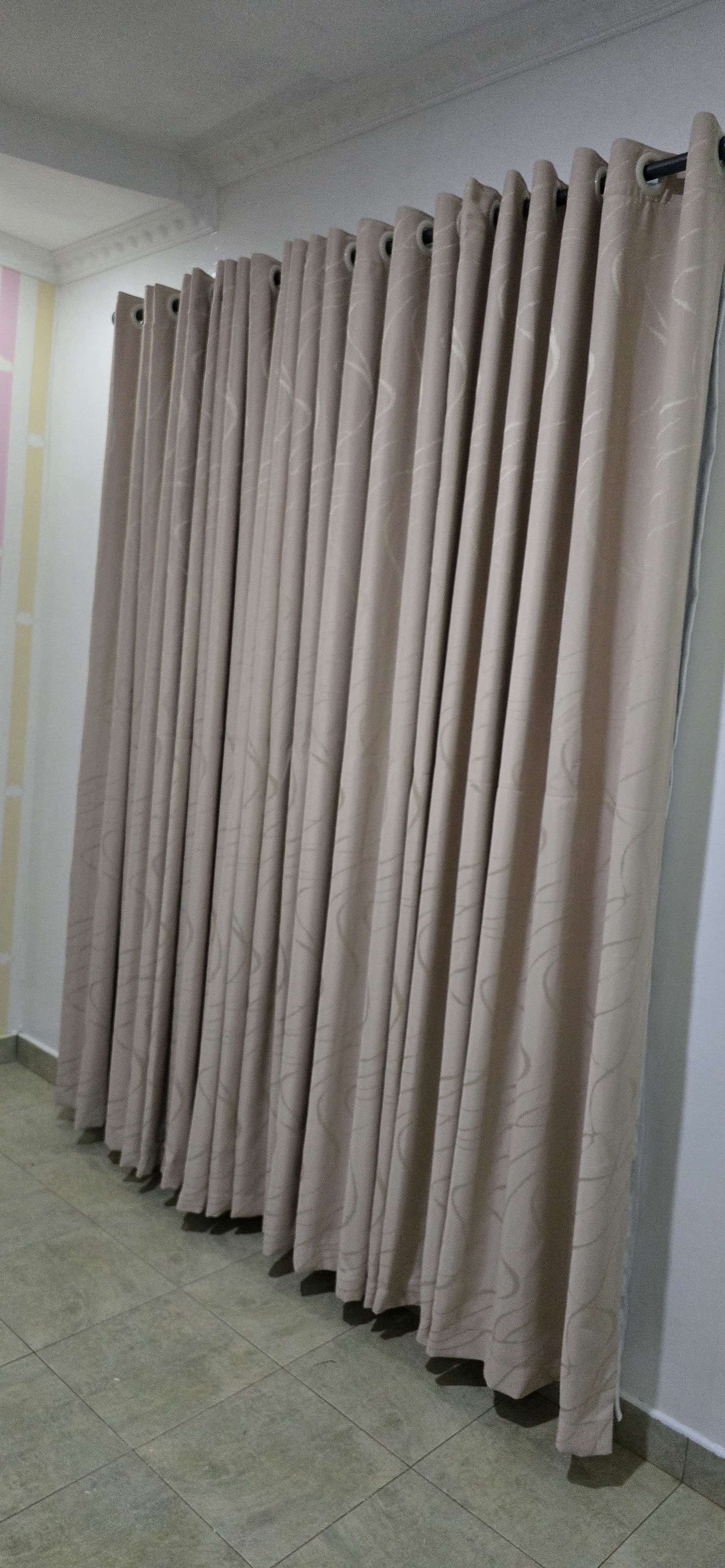 Spiral Design Curtains