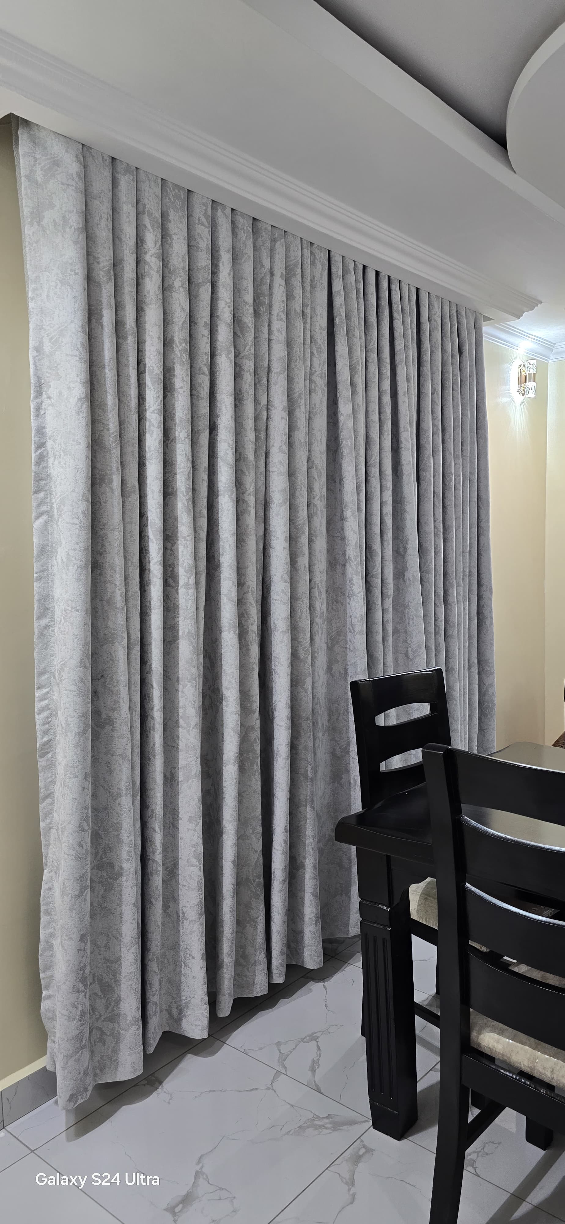 Marble Design Curtains
