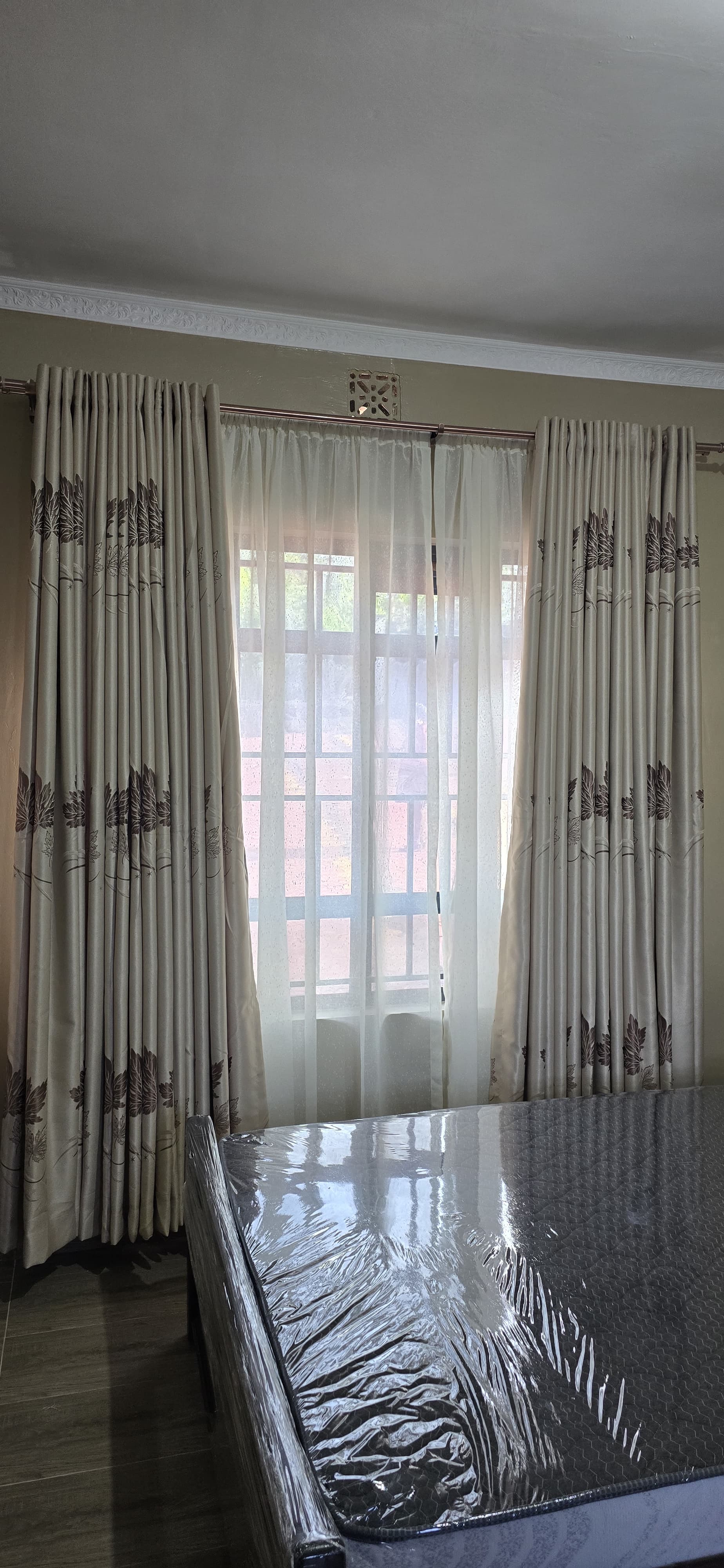 Leafy Spiral Curtains