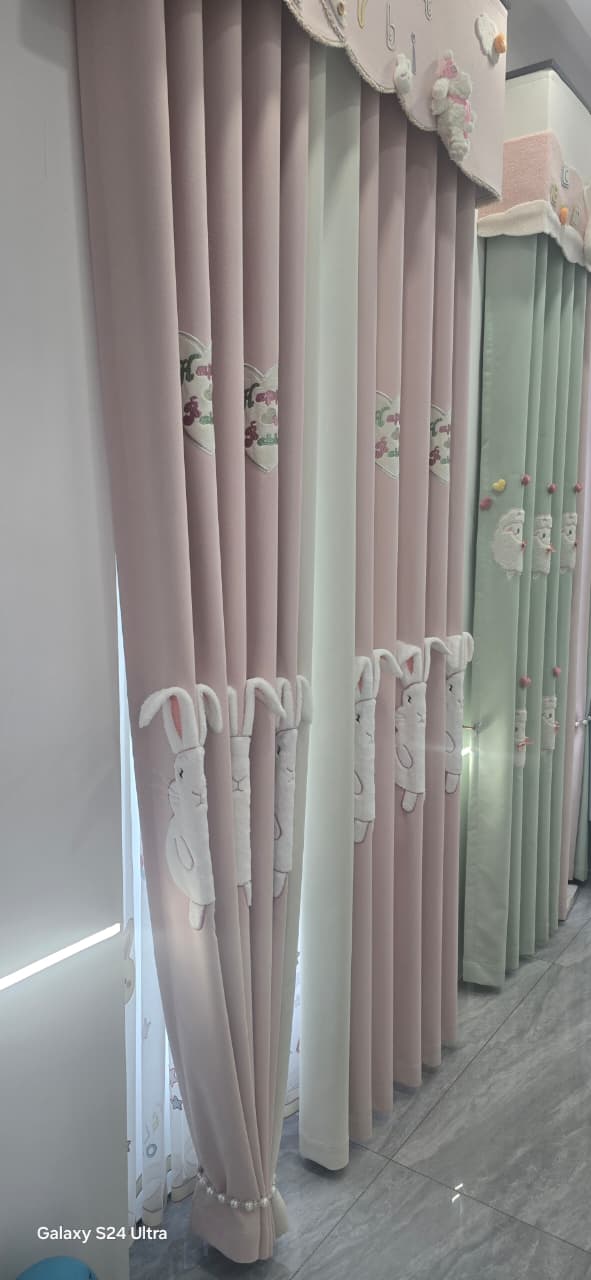 Cute Rabbit Curtains